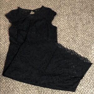 Kensie Black Lace Midi Dress